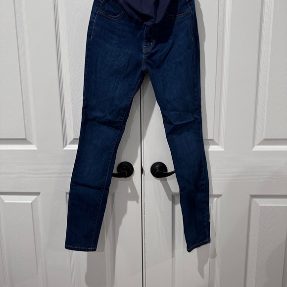 PinkBlush Maternity - Maternity Jeans- Blue Jeans- Worn ONCE! - Picture 4 of 4